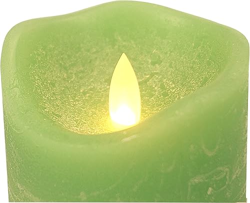 Miniatura 4 de CANDLE CHOICE Velas sin llama a pilas con temporizador remoto, cera real, realista, brillante, parpadeante, luces LED eléctricas, luces LED para