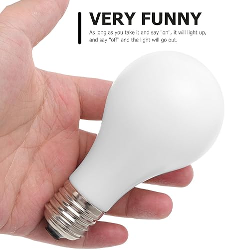 Miniatura 8 de STOBOK Accesorios de bombilla, bombilla de primer plano LED trucos de brillo bombilla de juguete ilusiones fiesta accesorios mágicos comedia de mago