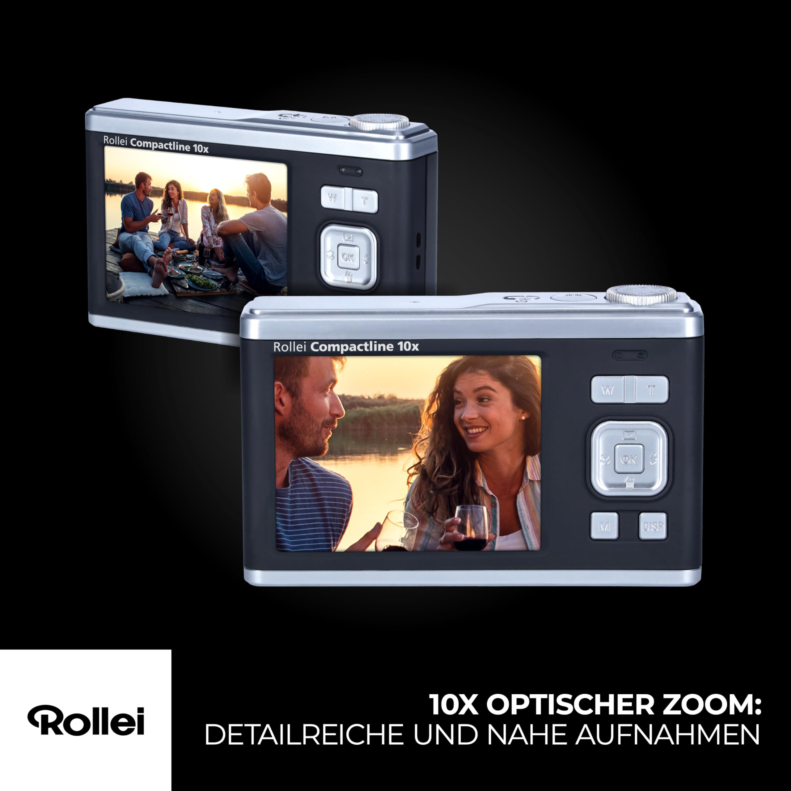 Amazon | Rollei Compactline 10X – 60 MP – 10倍光学ズーム; 自