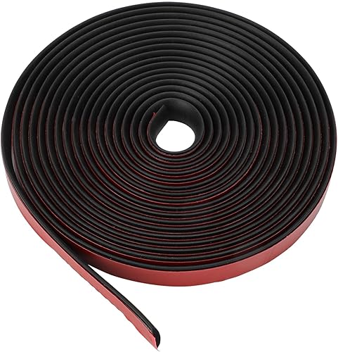 EEEKit Tira de sellado de goma para parabrisas de 16.4 pies, borde de burlete para ventana de automóvil, cinta de sellado autoadhesiva para