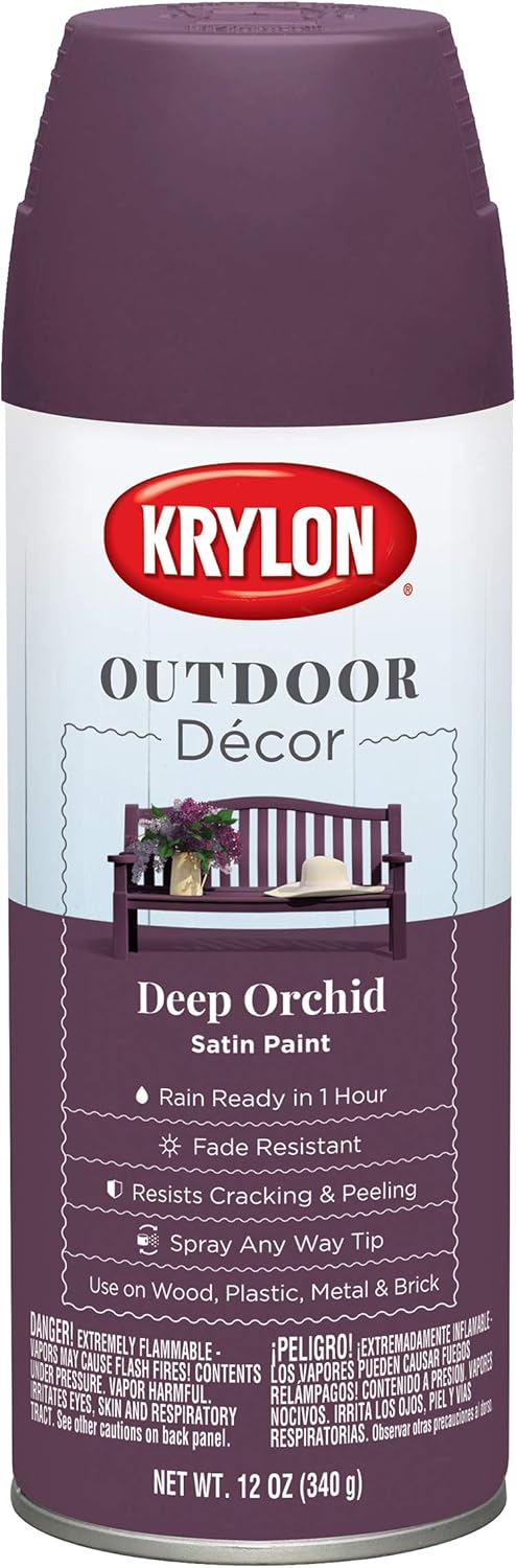 Krylon K09330000 Outdoor Décor Spray Paint, Sunflower - - 