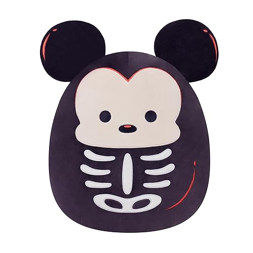 Squishmallows Original 12in Disney Skeleton Mickey Mouse – Official Jazwares