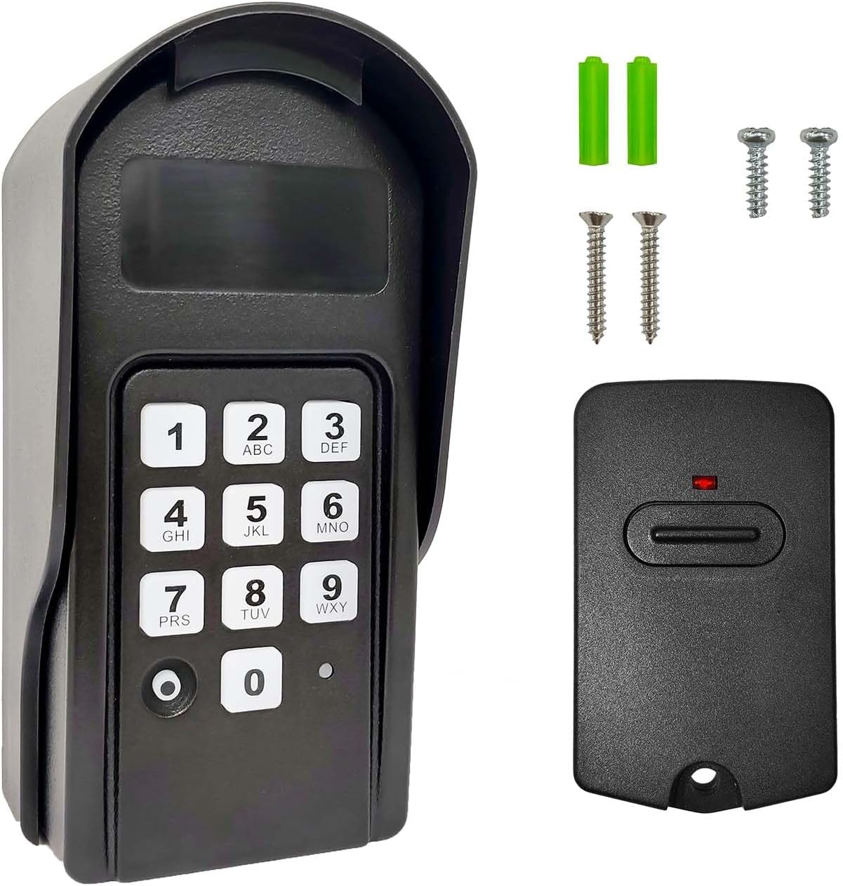Wireless Digital Keypad Compatible with Mighty Mule Gate Opener 300MHZ Fm137 for Mighty Mule Keypad wtih Rb741 Remote for Mighty Mule Gate Opener Remote 318MHZ