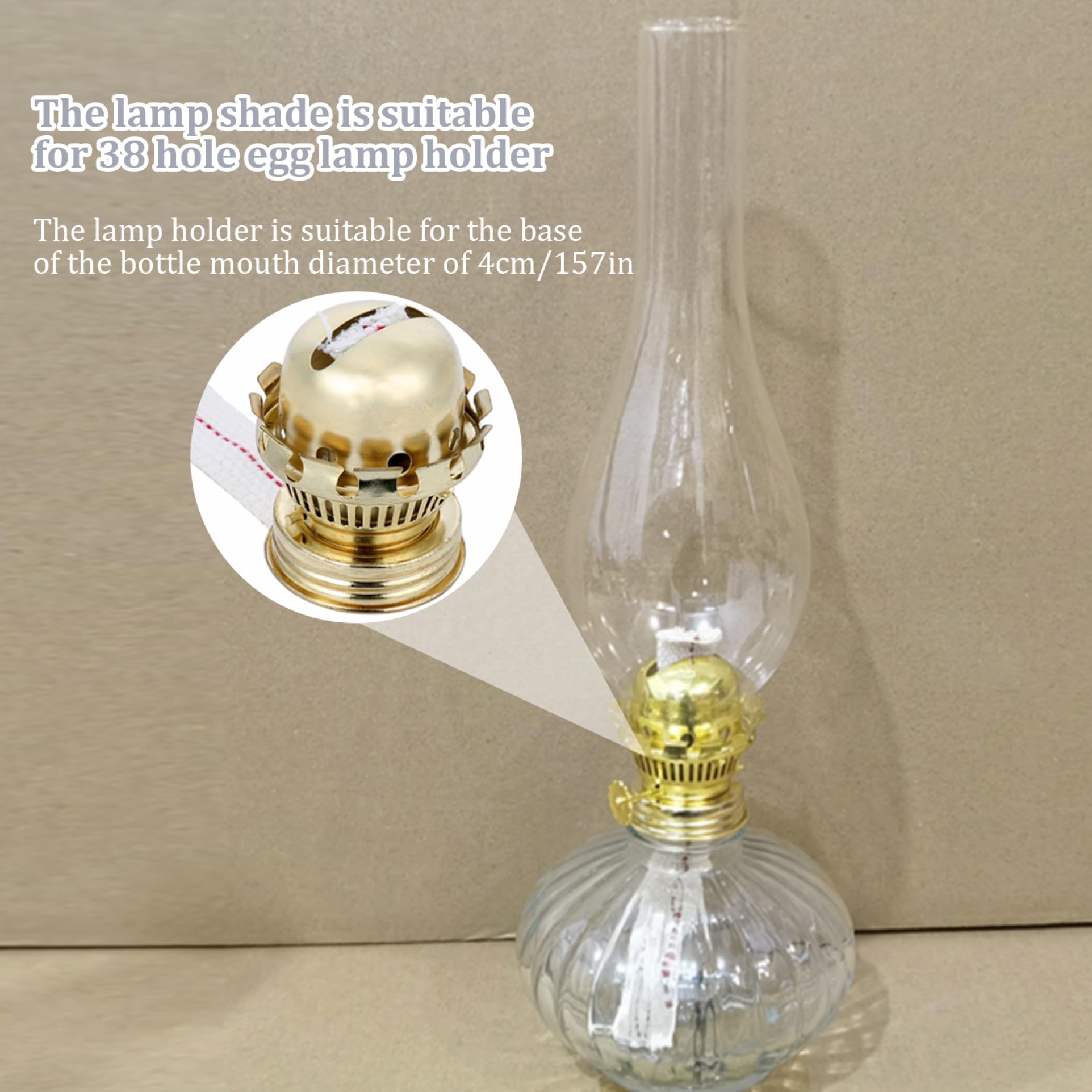 Tente de camping verre ombre cylindre abat-jour remplacement