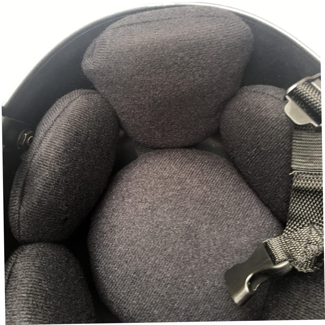 Tamaño de Casco de Airsoft rápido de Airsoft Casco Universal Casco Ajustable Celmets Protectores de Soporte NVG para Cazar, Negro, Verde