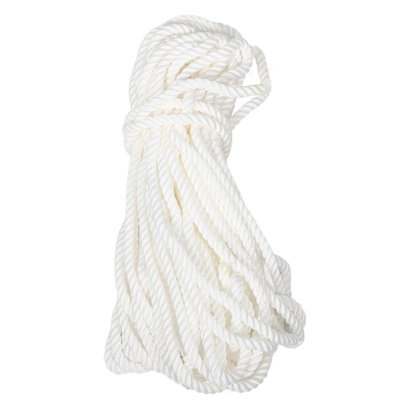 Corda di Nylon Bianca 12mm per Ormeggio Barche e Yacht