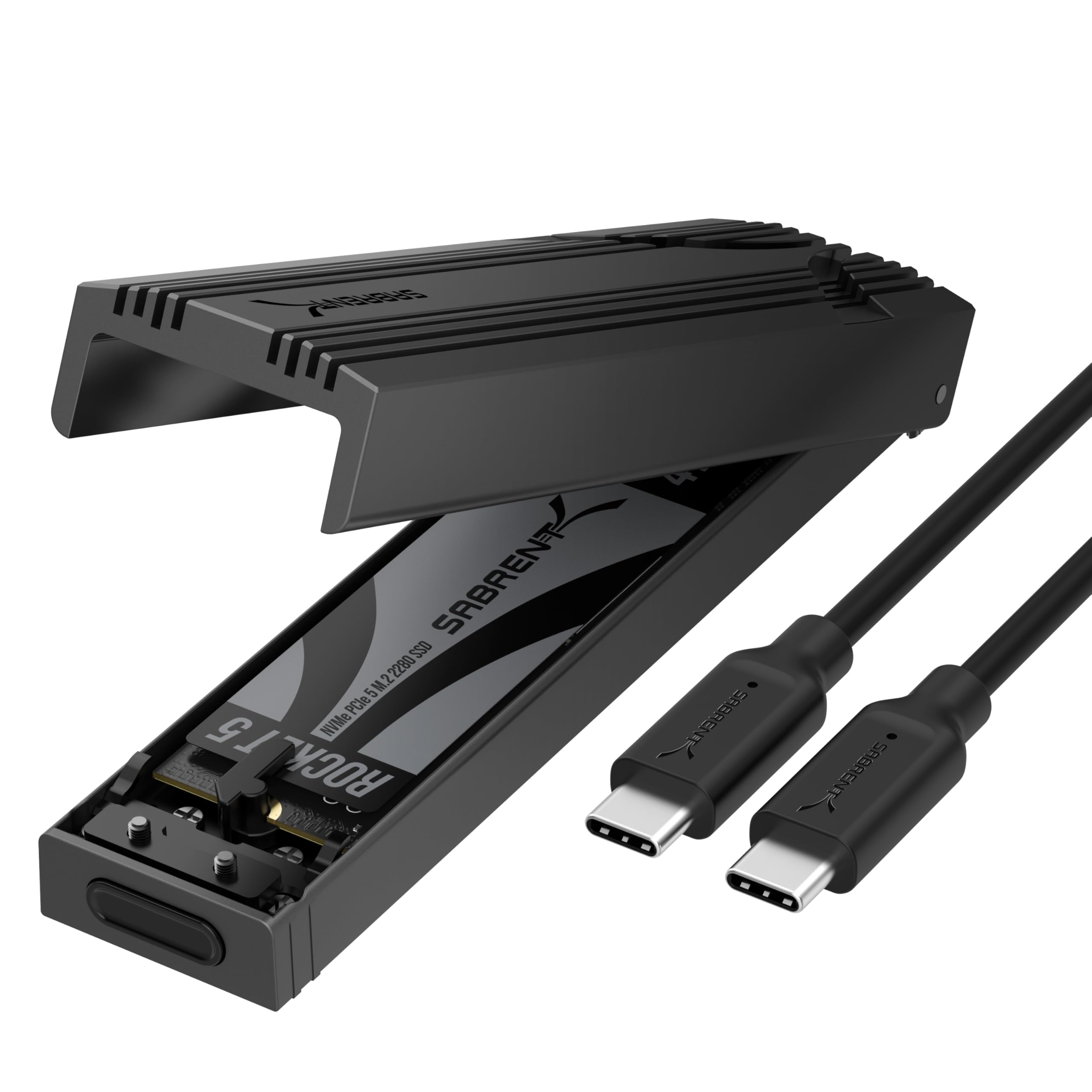 Nvme Ssd Enclosure Sabrent Thunderbolt Dual NVMe 8TB SSD Docking