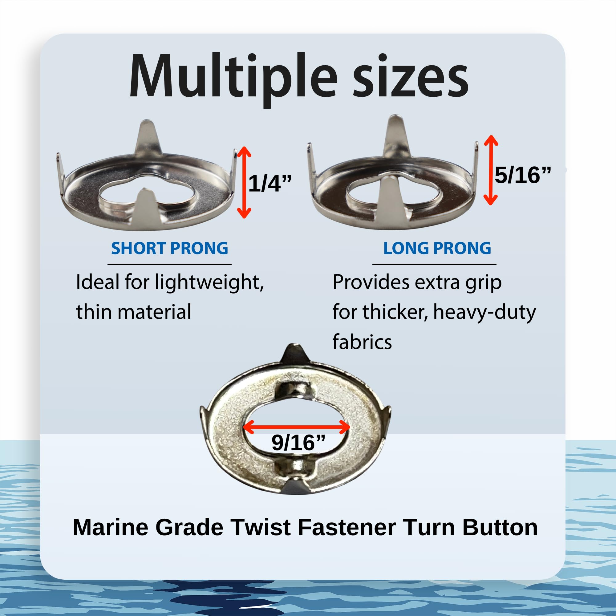 Amazon.com: EZ-Xtend Fasteners Marine Grade, Twist Fastener Turn
