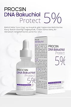 PROCSIN DNA-Bakuchiol Kırışıklık ve İnce Çizgi Karşıtı Sıkılaştırıcı Serum 30 ML