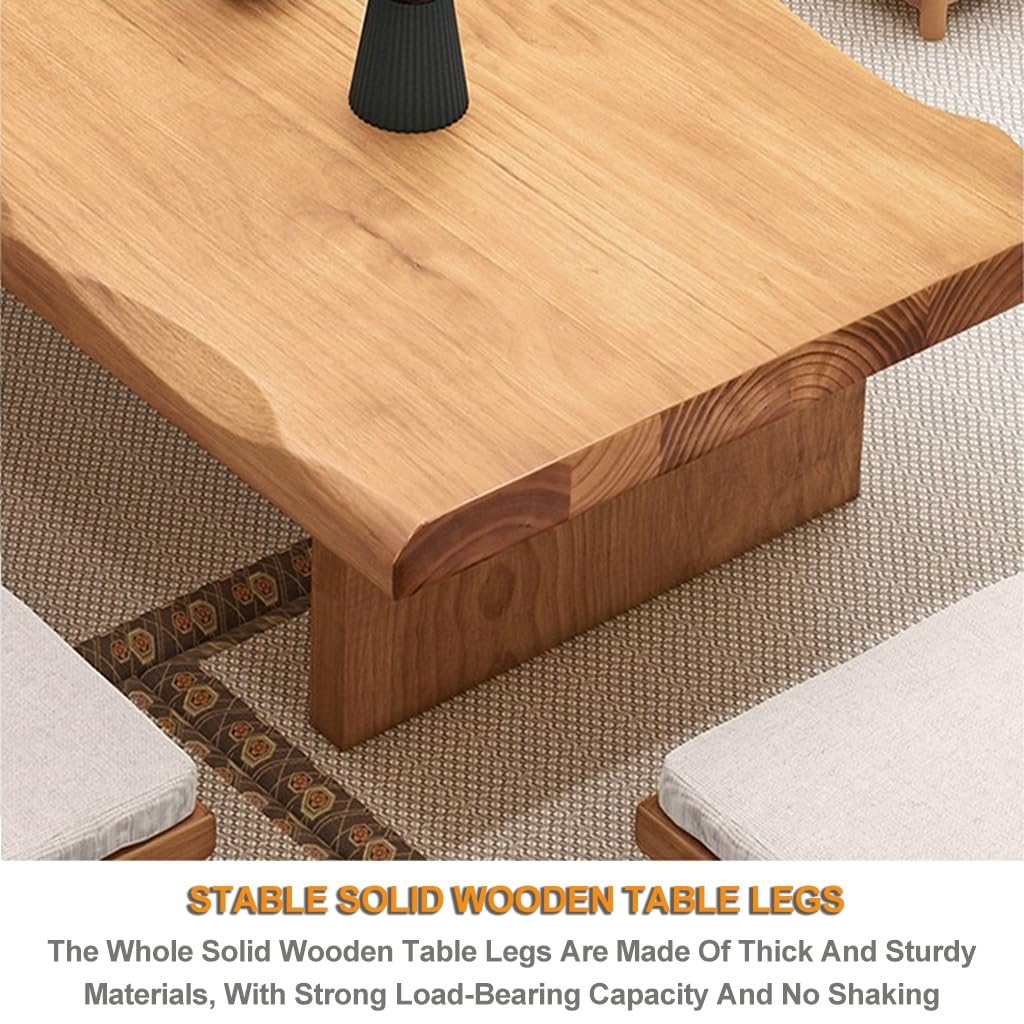 Rectangular Style Tatami Table,Japanese Floor Table, Vintage Tea
