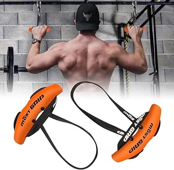 Sbdsyue Pull Up Training Tube, Muscle Training, Grip, Pull-Up Bar, Attachment Grip, Easy to Grip, Anti-Slip, Chin Up Machine, Unisex, Set of 2