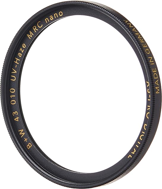 B+W UV (010M) Classic Protection 43mm Xs-Pro Camera Lens Filter, Clear (66-1073879)