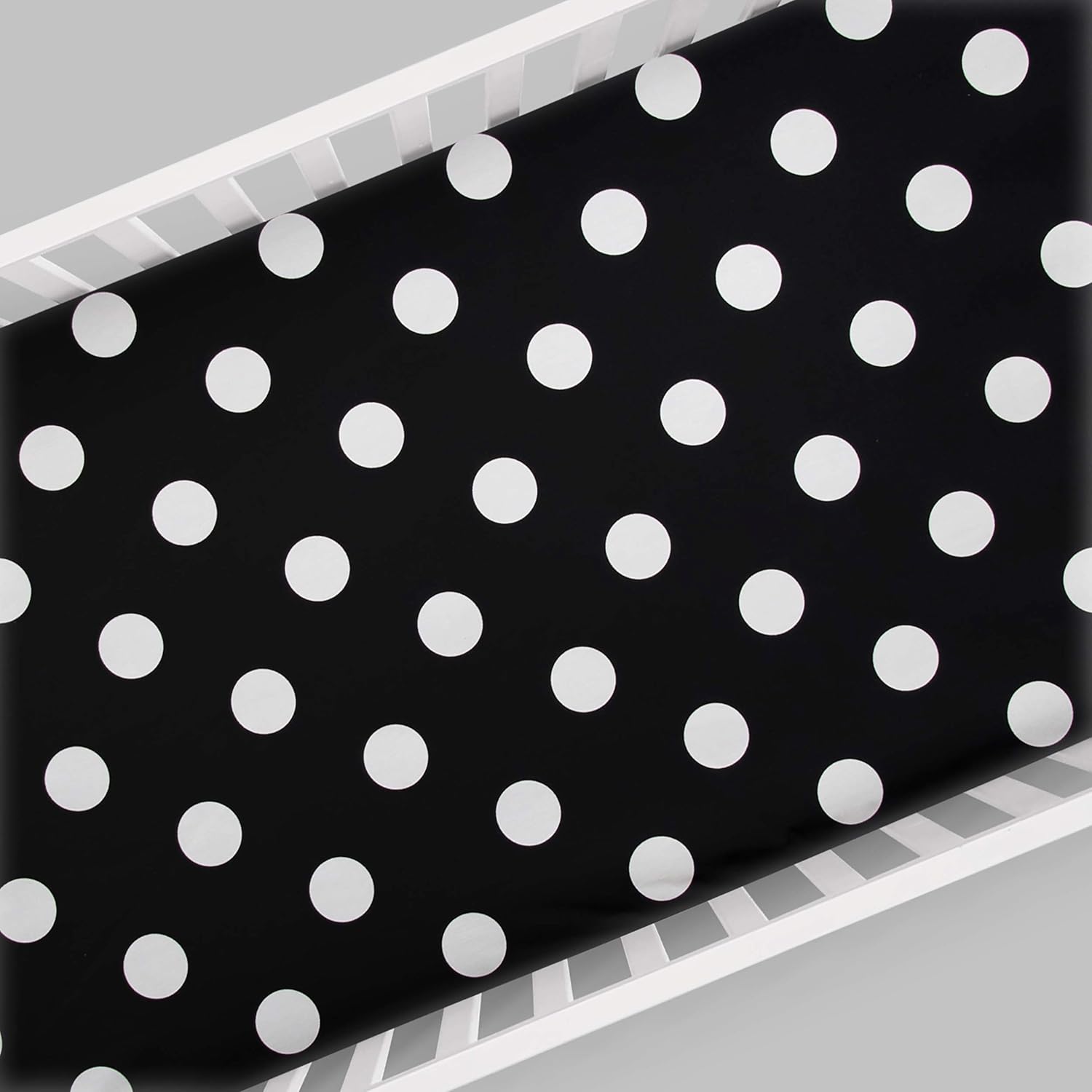 Get Discount 70% Price Glenna Jean Apollo 3Piece Set with Quilt, Sheet & Crib Skirt, Black/White