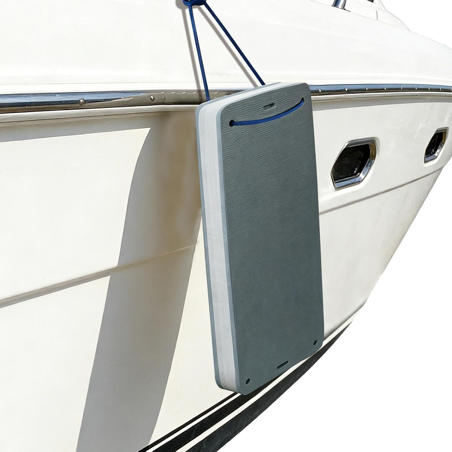 Side Bumper for Boat Anti-Collision Buoy Protector | Yacht Docking Boat Flat Bumpers for Outdoor Rafting Mooring Springing Towing Tying Fishing Yacht Bass
