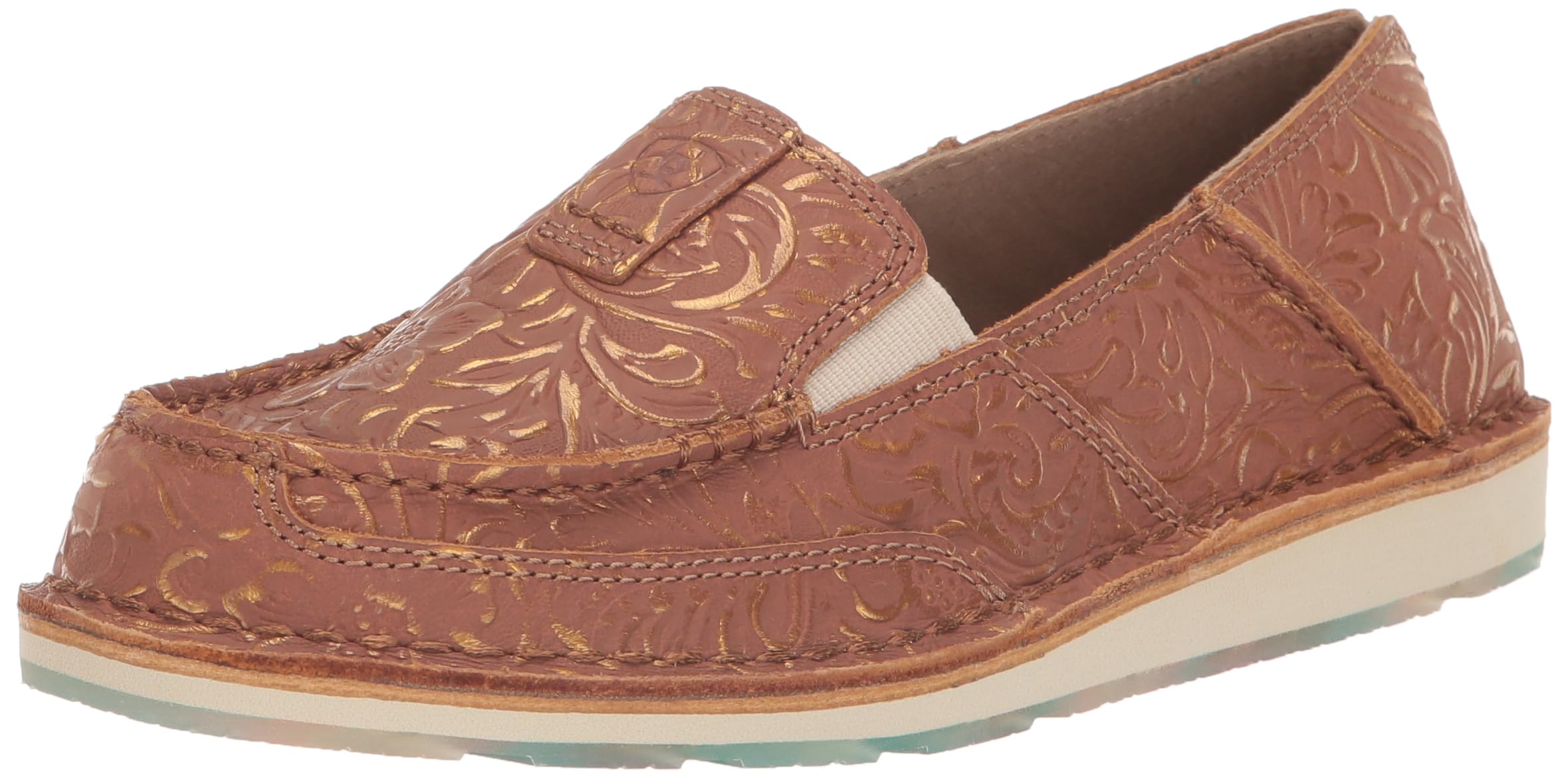 ARIAT Women's Cruiser - Bronze Blanket Emboss, 6 Narrow
