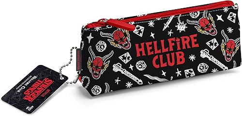 Miniatura 4 de Genuine Fred Stranger Things - Bolsa para accesorios, Hellfire Club, multicolor