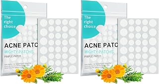 SKY-TOUCH 60 PACK Dots for Spots Acne Pimple Patches, Translucent Hydrocolloid Pimple Patch Spot Treatment Stickers for Face and Body - Fast-Acting, No Irritation