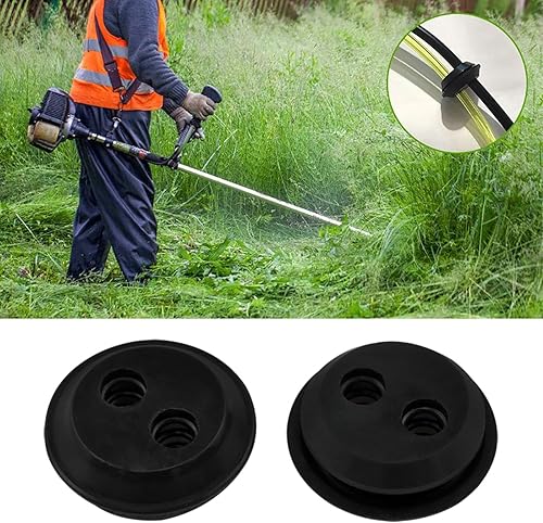 Miniatura 4 de Lovelysp - Ojales de goma para depósito de combustible de 78 pulgadas (0.906 in) con agujeros dobles para Toro Homelite Shindaiwa MTD Trimmer Weed