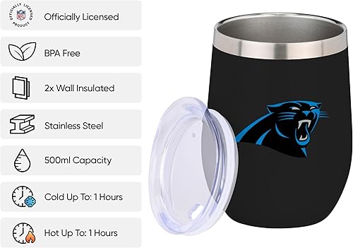 Miniatura 34 de FOCO NFL - Taza de viaje de 12 onzas con aislamiento con logotipo de equipo de la NFL para adultos