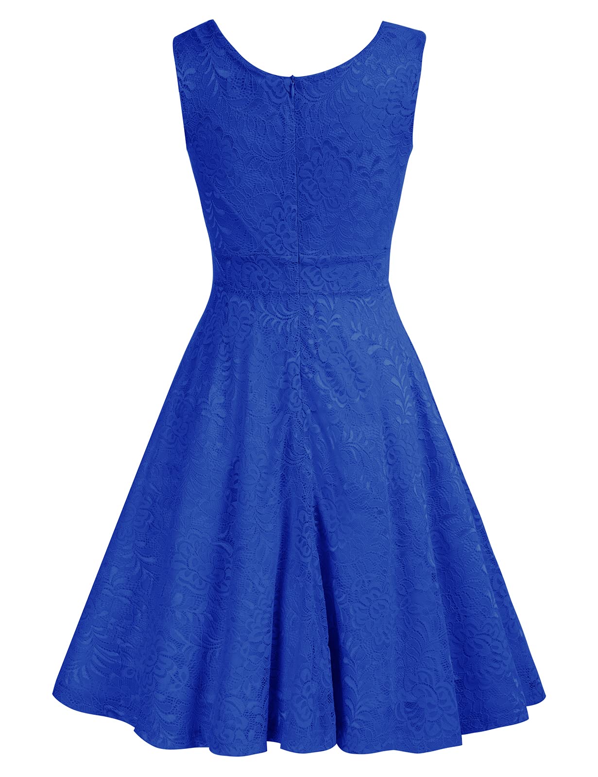 GRACE KARIN Abito da Donna in Pizzo Rockabilly Lunghezza al Ginocchio Stile retrò Vintage