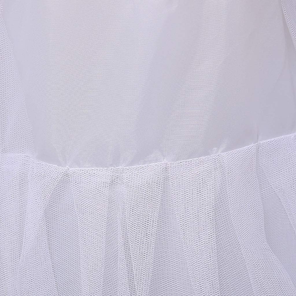 Fil 3 couches, 2 cercles, robe de mariée, jupe longue, jupon, poignet élastique en F