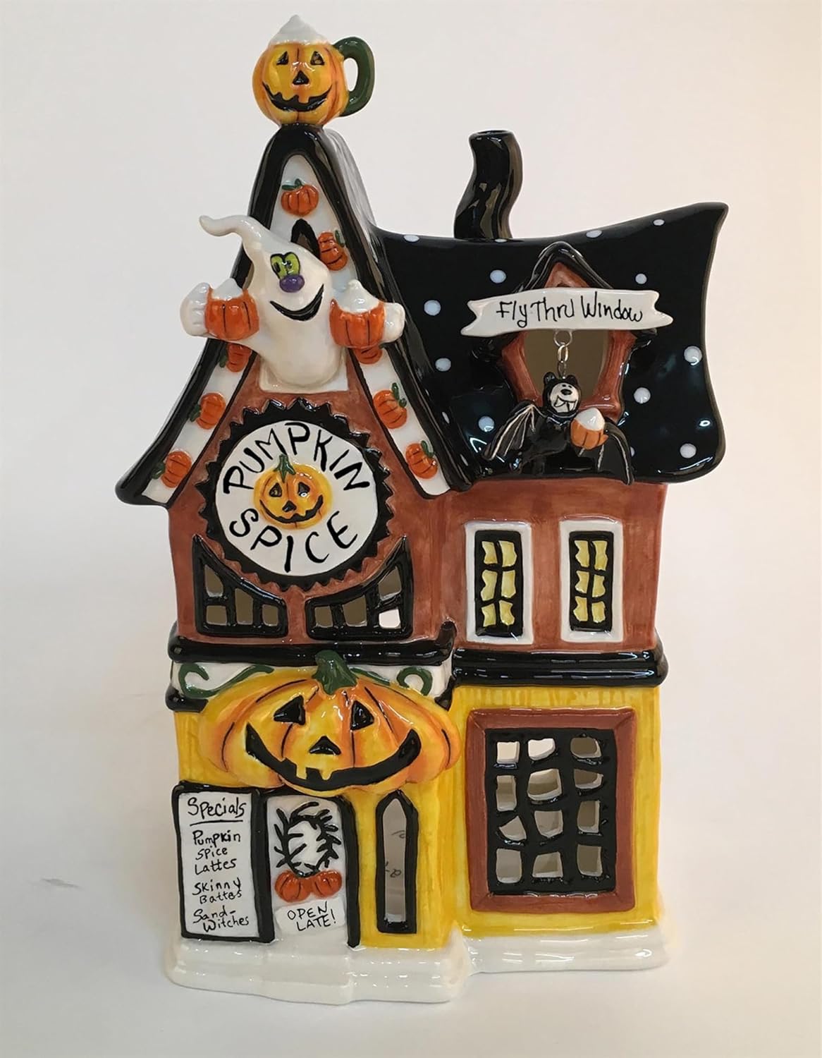 Clayworks Pumpkin Spice Latte Candle House