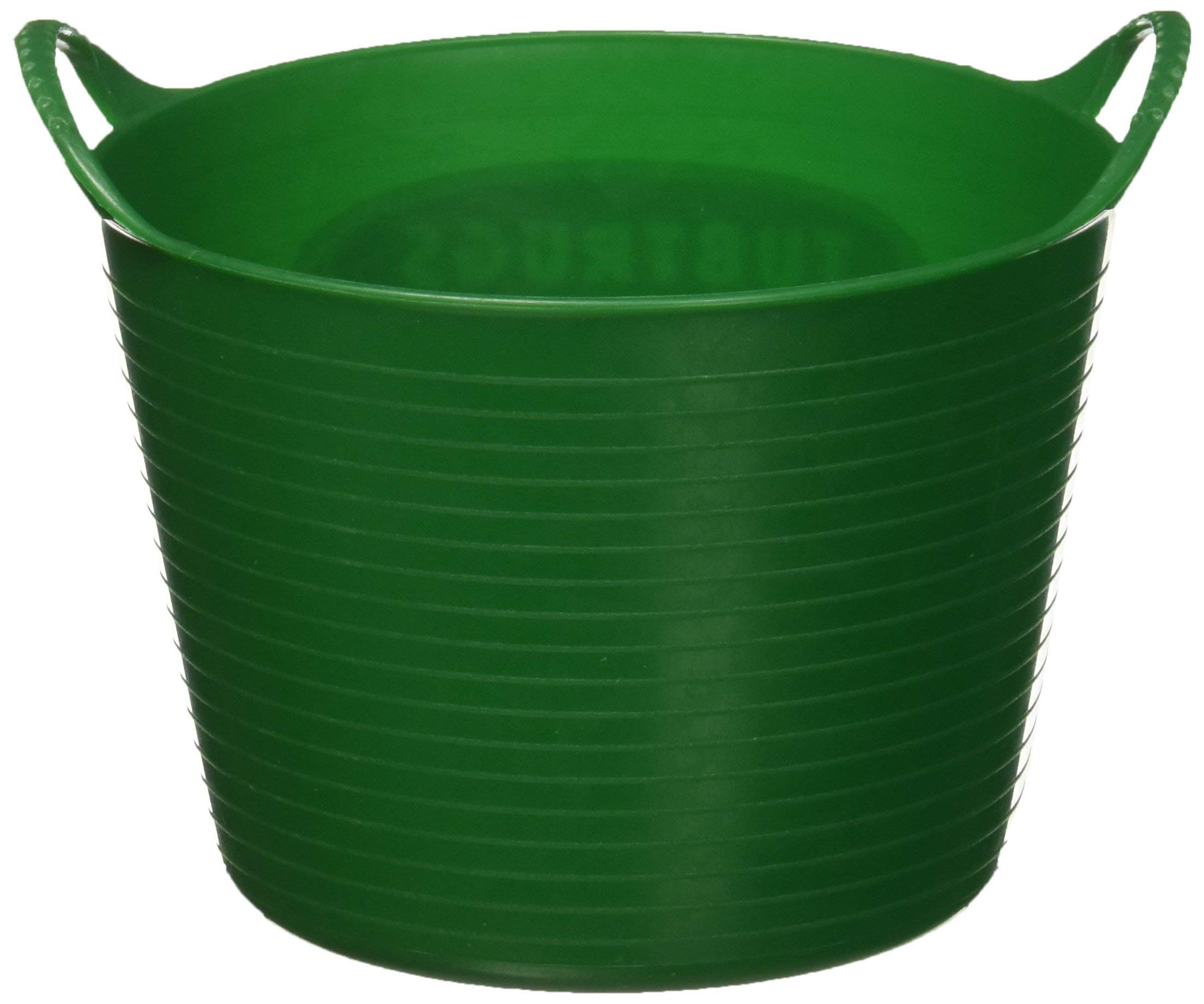 Faulks And Company 2597 Trug Flexible Micro Tub, 1 W, Green, 0.37 Litre