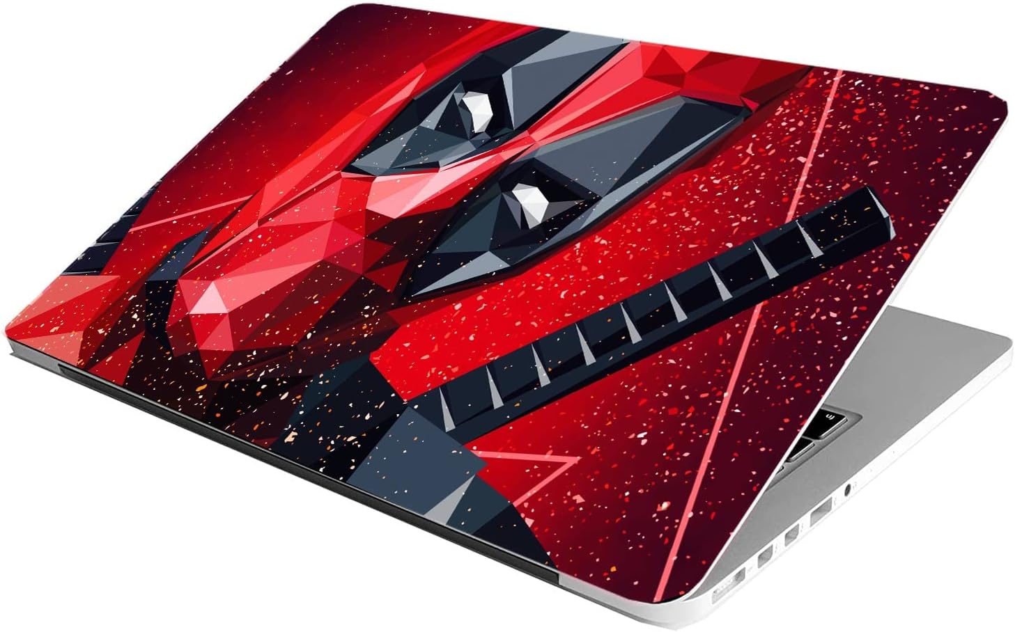 Laptop Skin Stickers HD Quality Sticker for Laptops Upto 15.6" (Dustproof|Waterproof|Scratchproof|Reusable) - Deadpool EDS