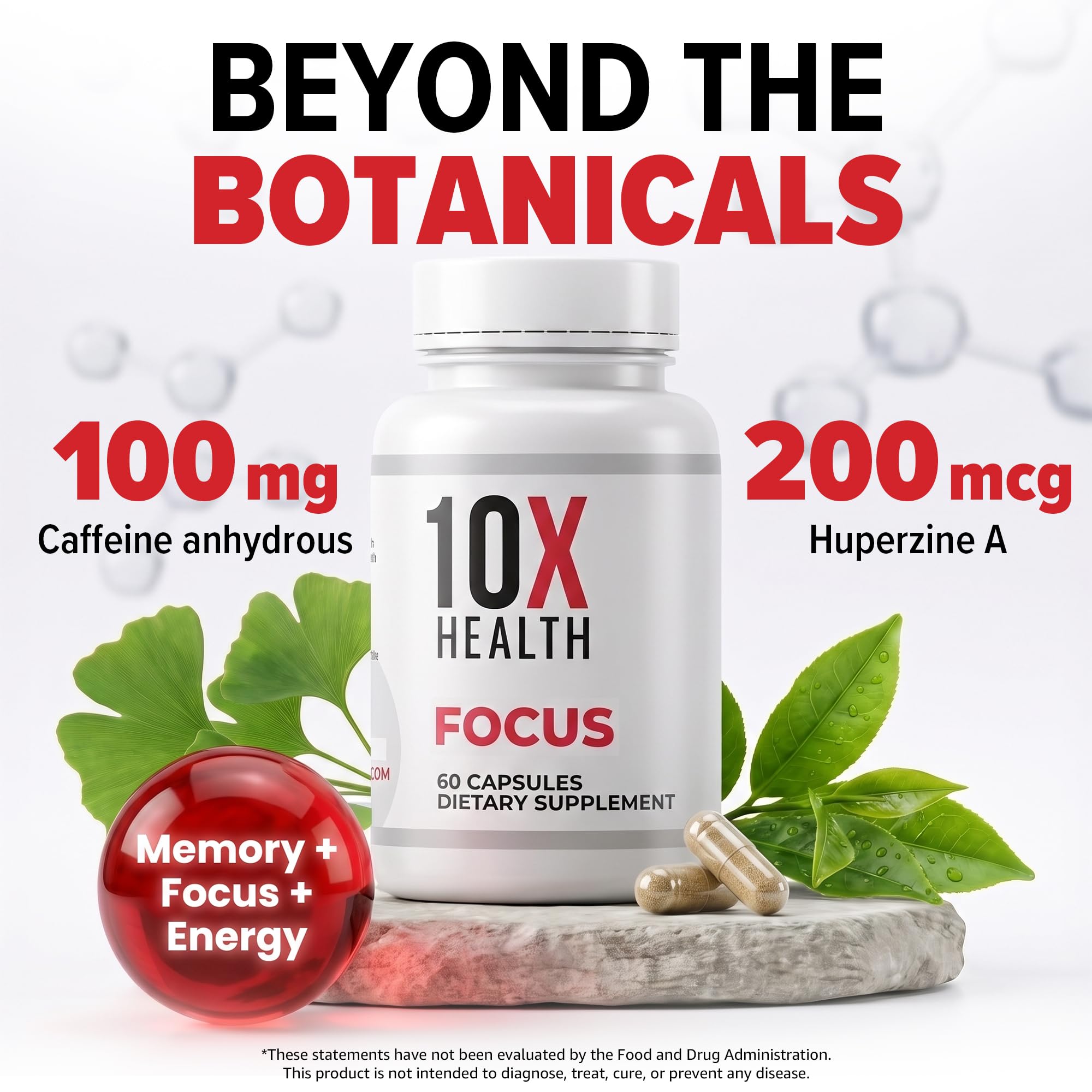 10X Health Focus Supplement - 60 Capsules — Amazon image 7