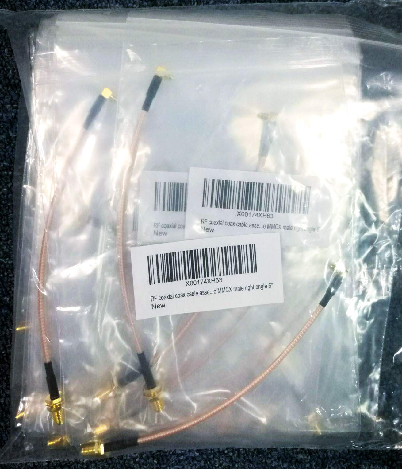 ROBAUN Adattatore Cavo Dritto SMA Femmina Da Paratia A Maschio - Foto 2