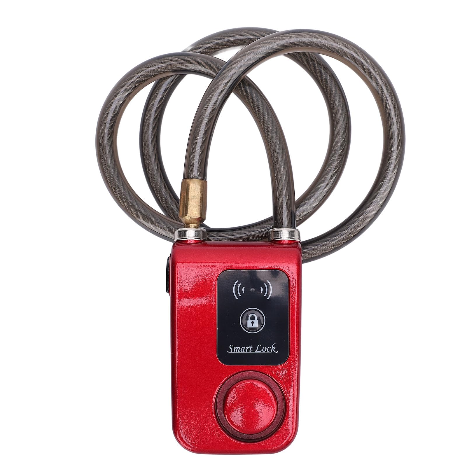 AMONIDA Moto Antivol Bluetooth avec Alarme Antivol (rouge)