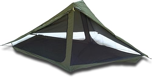Miniatura 3 de Six Moon Designs Skyscape Trekker - Tienda de campaña ultraligera para mochileros para 1 persona, 28 onzas, nuestro refugio más largo. El suelo se