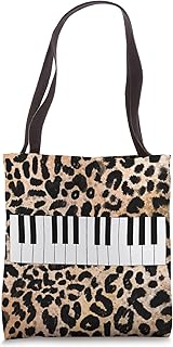 Leopard for Piano Lesson Music Class Teacher Pianist Tote Bag