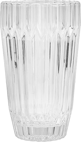 Fortessa Archie - Juego de 6 vasos helados, 14.8 onzas, transparente