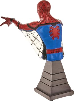 ألعاب DIAMOND SELECT TOYS Marvel Spider-Man Homecoming: Spider-Man (Web Glider Version) Resin Figure Bust