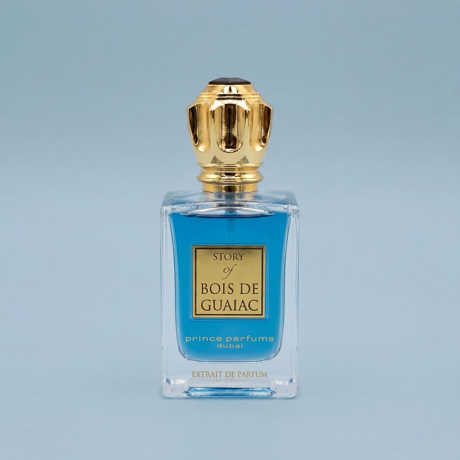 Prince Parfums Dubai - Story of Bois De Guaiac For Men - 3.4 Ounces - Extrait de Parfum - Exquisite Luxury Fragrance Exotic Woods, Amber, Citrus Notes - Refined Sophisticated Scent