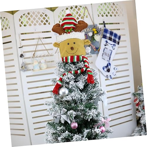 Miniatura 4 de IMIKEYA Adornos para árbol de Navidad, decoración de árbol de Navidad, estrella de árbol de Navidad, decoración de árbol de Navidad, decoración para