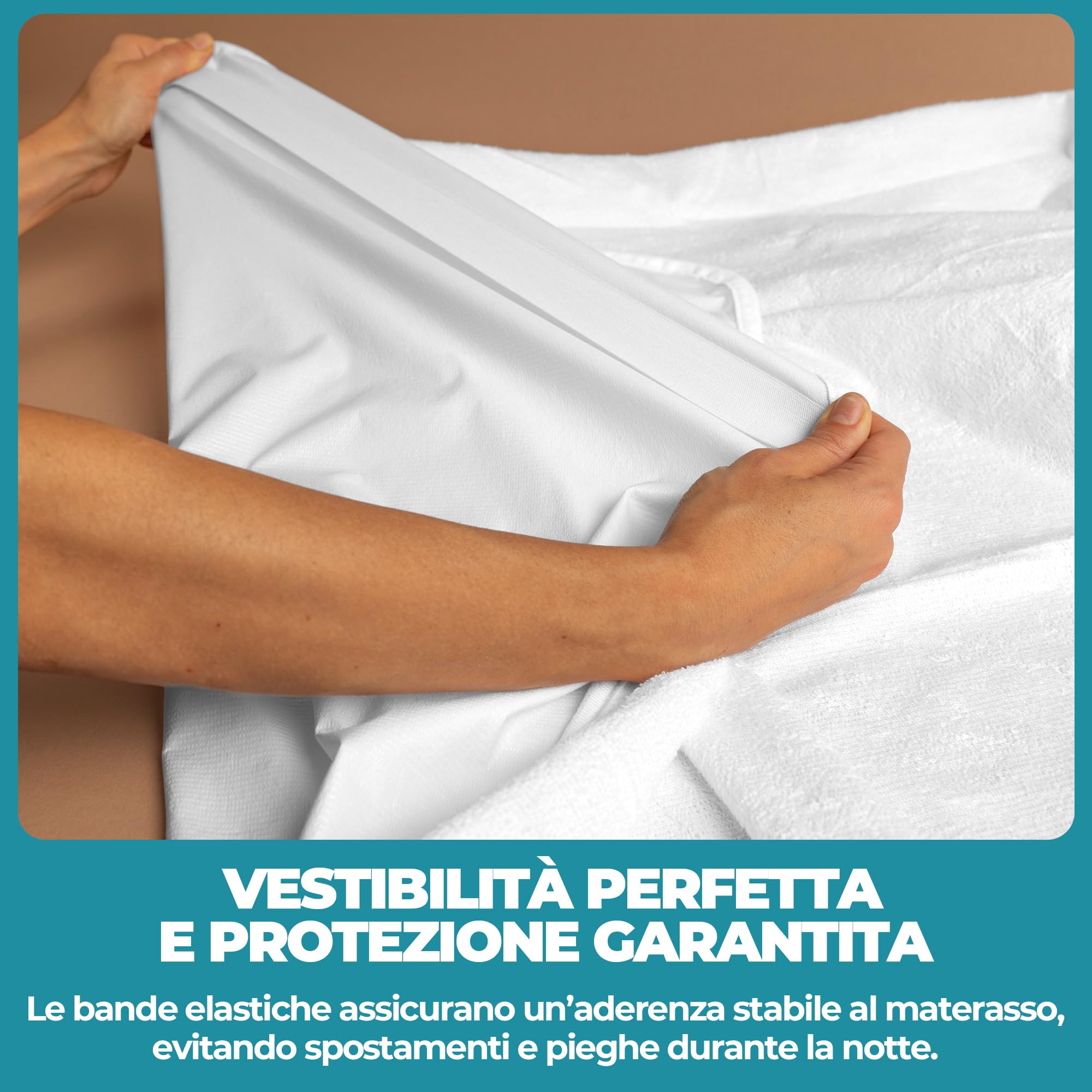 Coprimaterasso Impermeabile per Next to Me Salvapipì per culle Cosleeping 50x83cm 2pz per Kinderkraft UNO Cullami Cam Lenzuolo in Cotone Terry Cerata Salva Materasso Traversa Traspirante Antiacaro