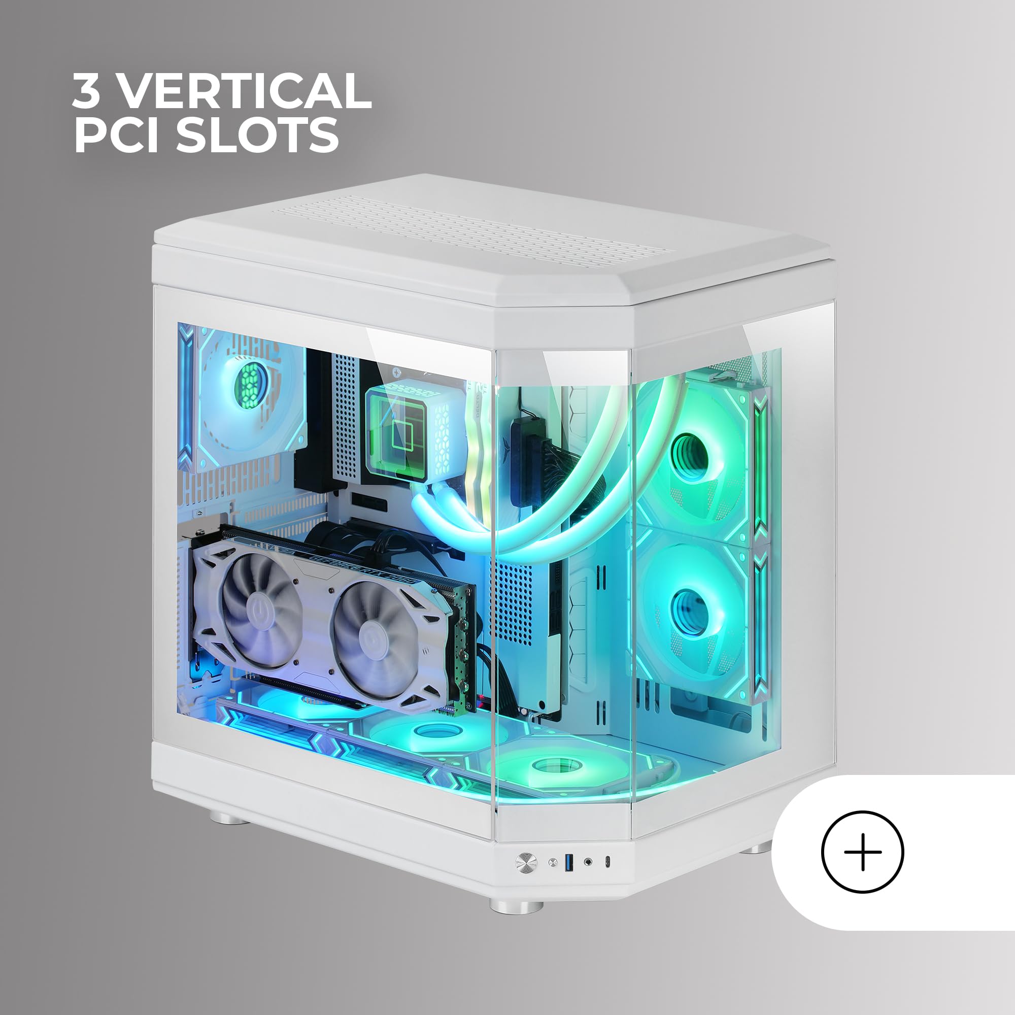 Guaine ARGB Per Tubi Raffreddamento A Liquido Mars Gaming - 30 LED, Silicone Morbido, 330mm, Compatibile Con ARGB - Foto 8