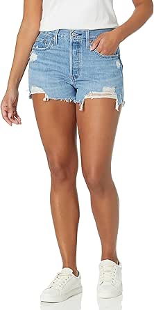 Levi's Women's 501 Original Shorts (Plus Size available)