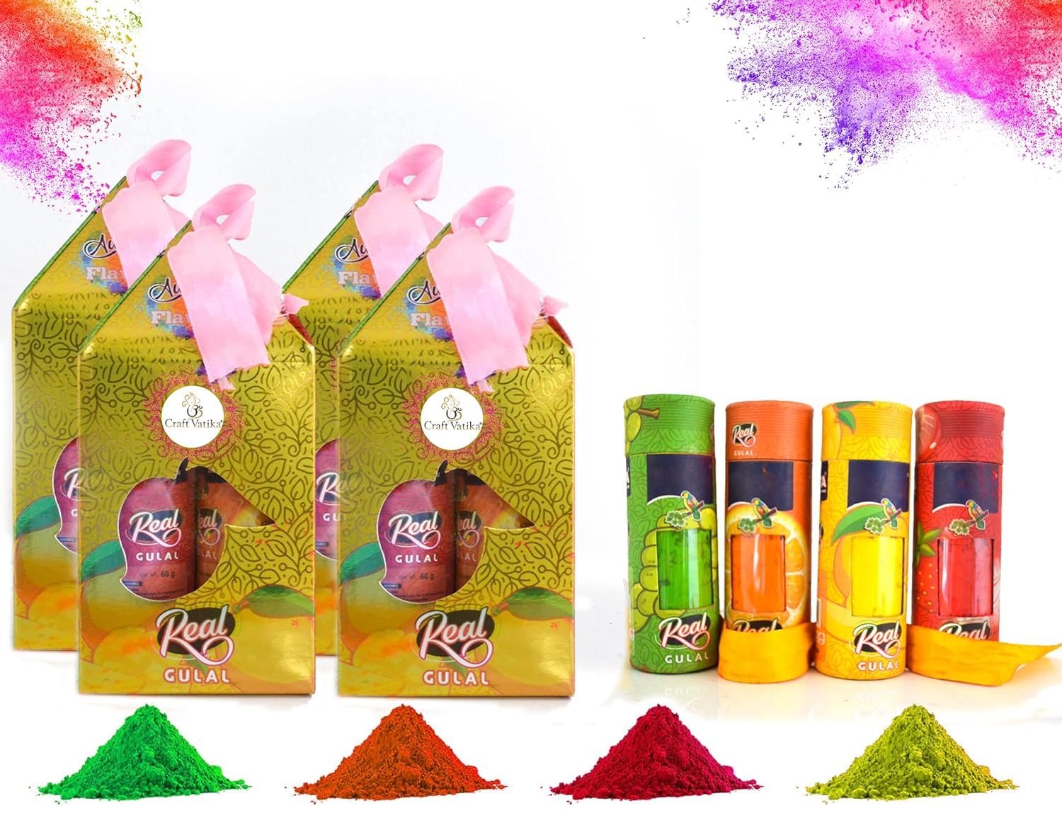 Holi item doux pour la peau pour s'amuser en famille sans irritation