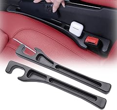 Car Seat Gap Filler 2Pack No-Drop Seat Side Gap Seam Filler Organizer with Phone Holder Car Accessories Car