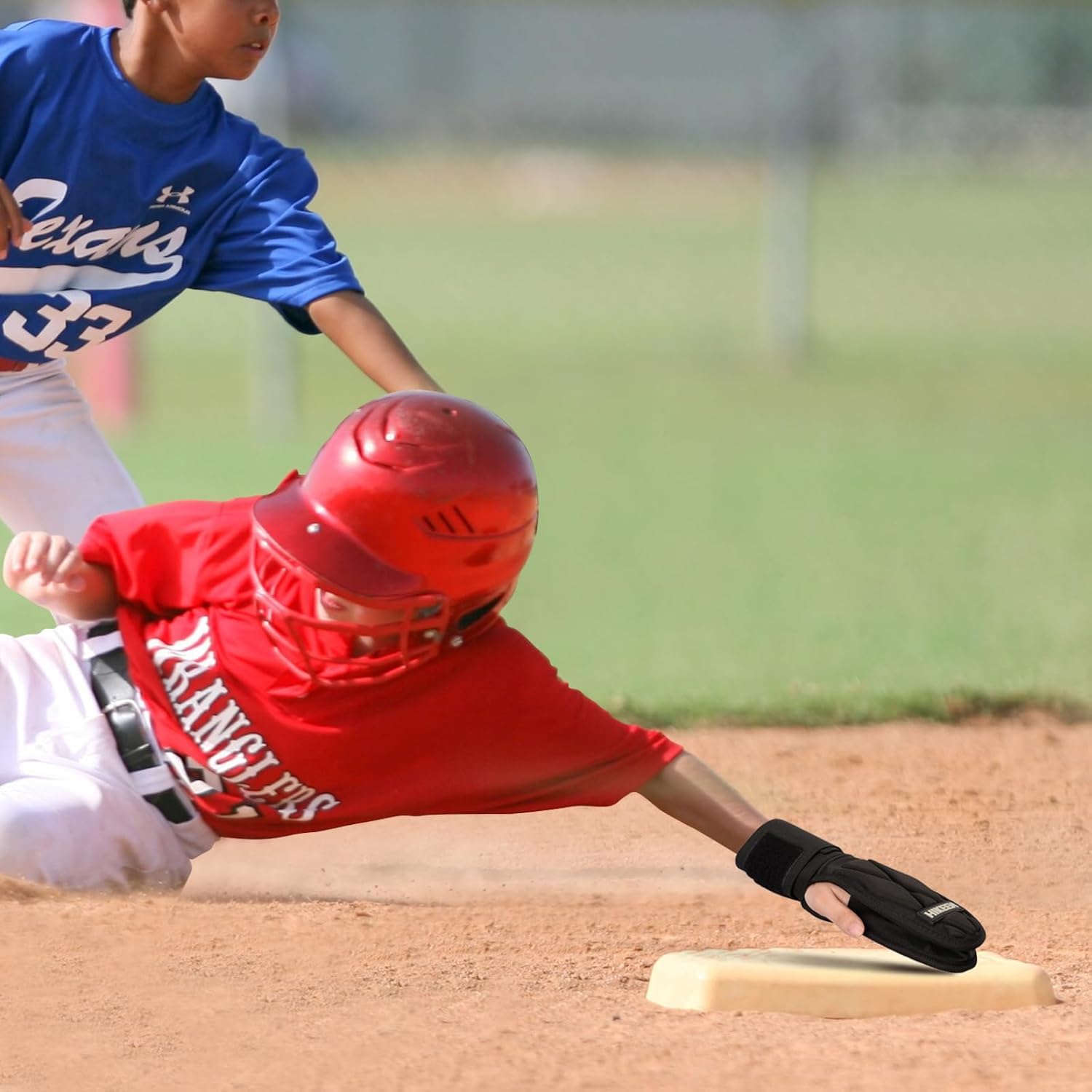 Hikeen Guanto Scorrevole da Baseball, per Giocatore di Baseball e Softball, Guanti da Baseball con Cinturino Elastico Regolabile, Universale per Mano Destra o Sinistra, per Giovani