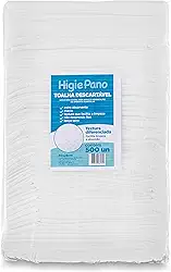 Lenço Multiuso HigiePano - 500 Unidades - Toalha para Banho de Leito e Limpeza - Prático e Eficiente para Cuidados Diários