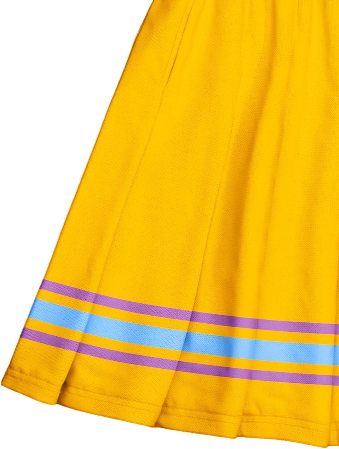 Zombies Cheerleader Costume for Girls Movie Halloween Cosplay Skirt Set Toddler Cheerleading Outfits for 3-12 Years - Image 7