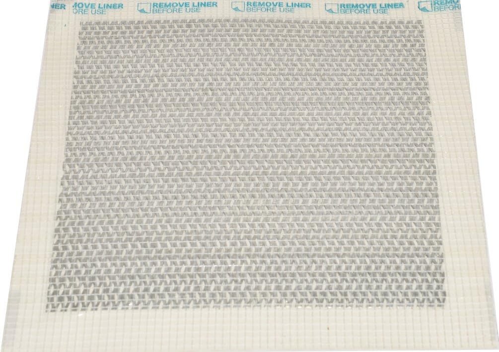 All-Wall Drywall Repair Patches - Metal Aluminum Stick-On Adhesive Wall Patch (8" x 8" 50-Pack)