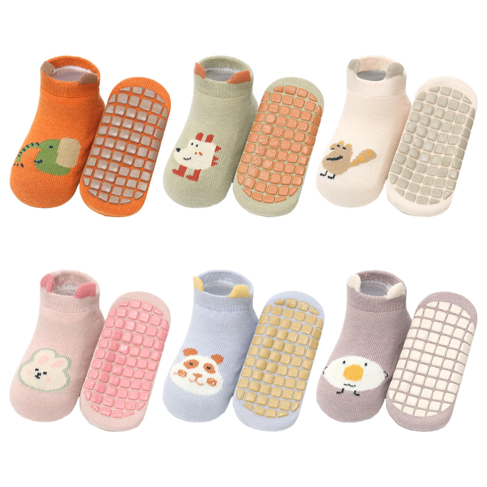 outfit spring Calzini Antiscivolo Bambino Bambina Calze Antiscivolo in Cotone Motivi Animali Neonata Bambini Calzini Invernali 0-12 Mesi 1-5 Anni Compleanno Regalo