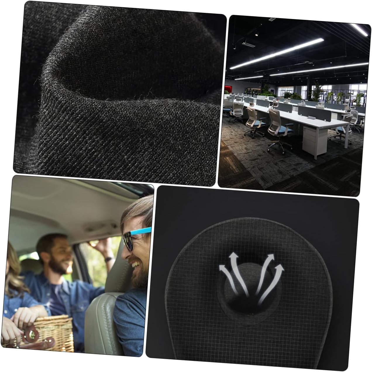 BESTOYARD Creative Office Nap Pillow Memory Foam Cushion for Desk Cotton Cover for Students and Adults for Rest