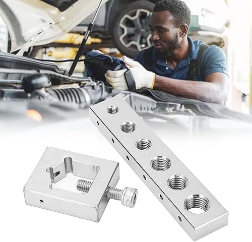 Miniatura 2 de Juego de guía de taladro de alambre de seguridad, kit de tuercas de alambre de seguridad, acero al carbono de alta dureza, taladro de perno preciso