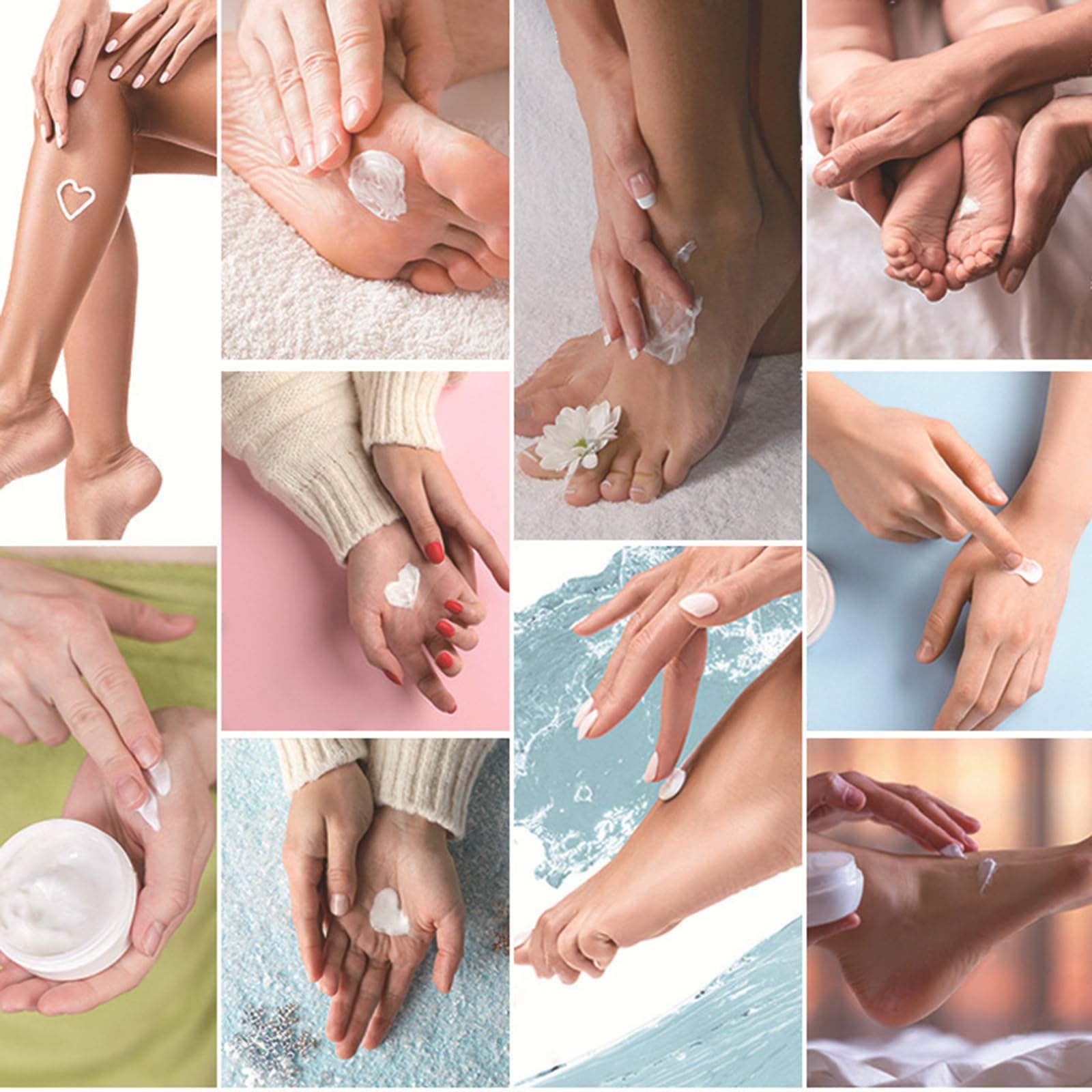 Crème à l'Urée 40%,Crème pour les Pieds, Lotion Cicatrisante pour les Pieds pour la Peau Sèche Craquelée Rugueux, Cream Réparatrice Hydratante pour les Pieds pour Hommes Femmes, 150g